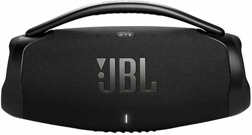 JBL Boombox 3 WiFi Portable Speaker, Black (Renewed) S4484