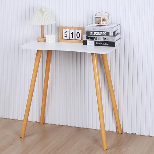 27.5 inch Solid Wood Computer Desk with Spacious Desktop Y269