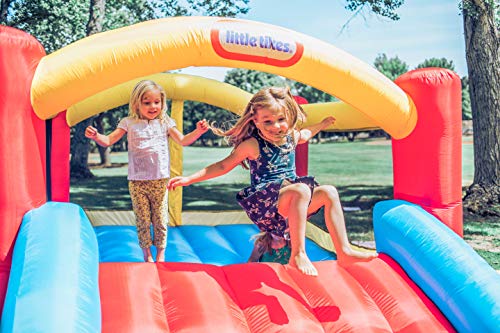 Little Tikes Jump 'n Slide Inflatable Bouncer with Blower, for Kids Ages 3-8 P75563