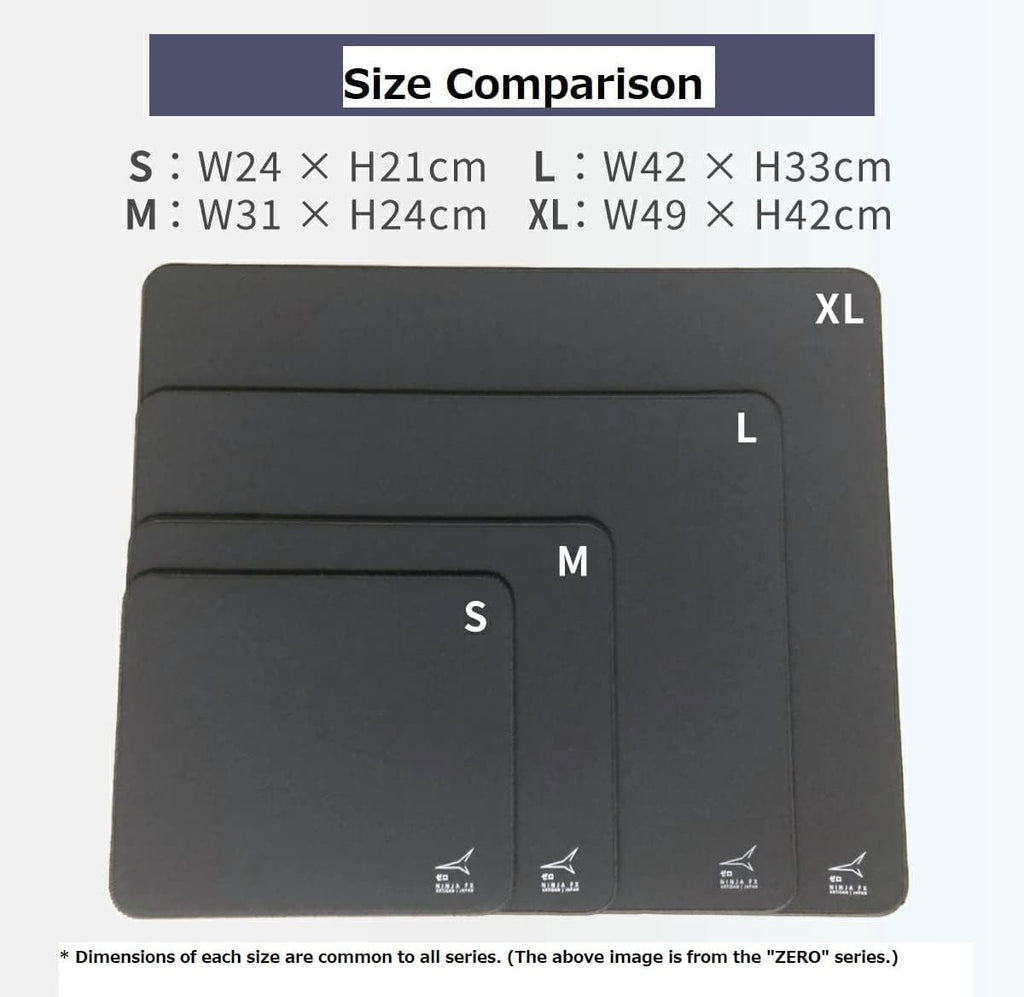 ARTISAN FX HAYATEOTSU NINJABLACK Gaming Mousepad Large X-Soft E810