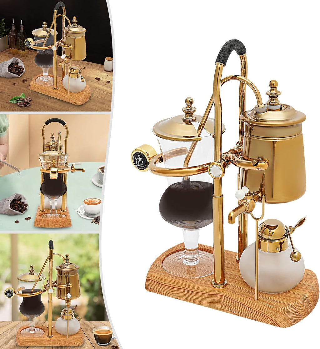 Belgian Royal Family Balance Syphon Coffee Maker Vacuum Brewer 400ml I573