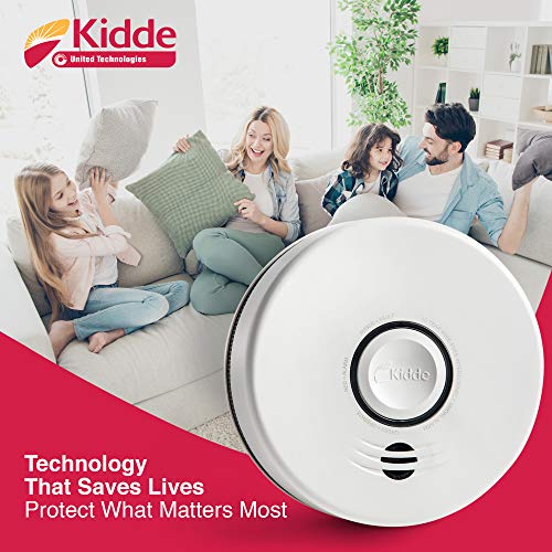 Kidde Smoke Detector, 10-Year Battery, Photoelectric, Voice Alert Z792440