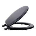 Standard Wood Toilet Seat, Tea Rose - 17 Inch - Fits All Standard Size Fixtures - Easy to Install Fantasia by Achim Home Decor