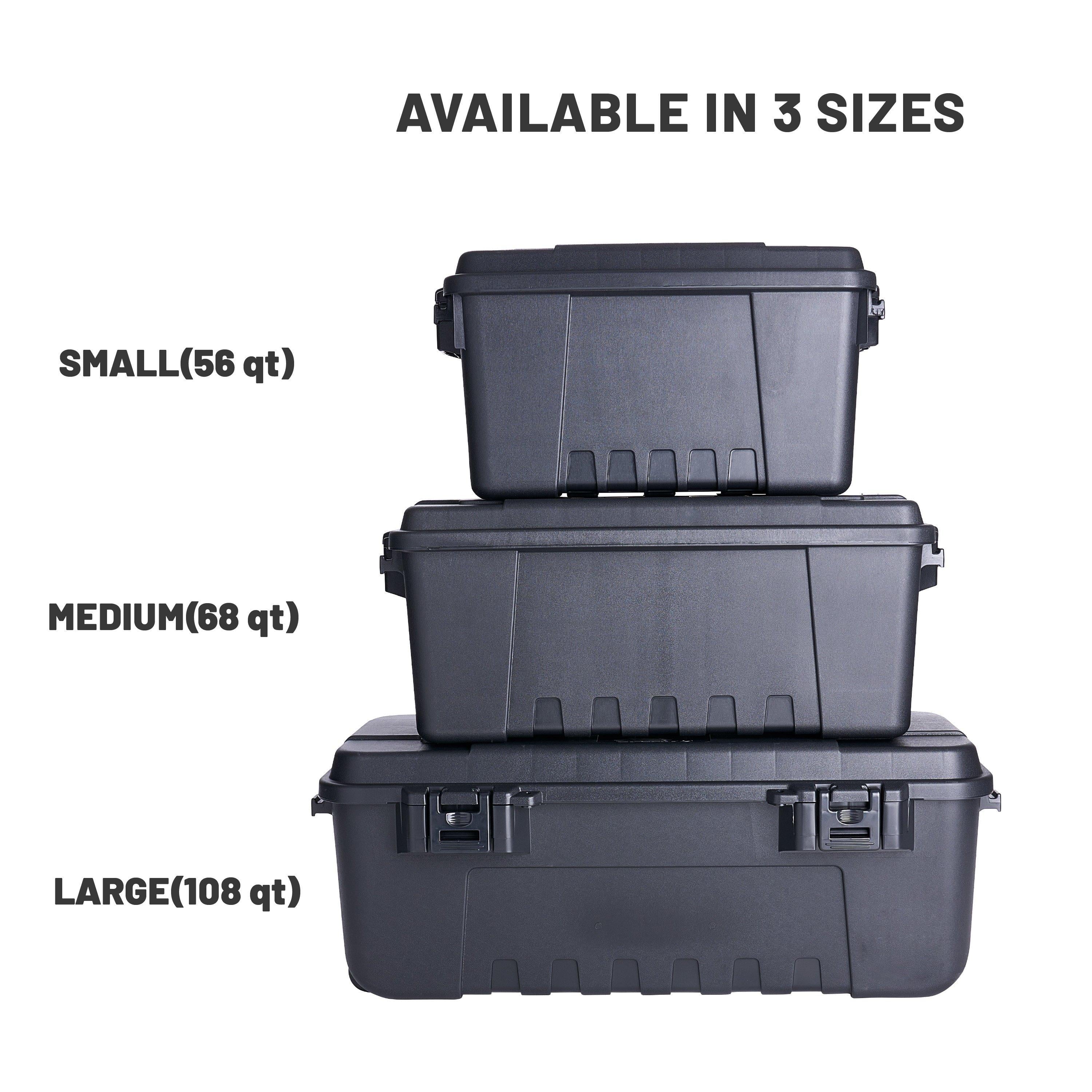 Plano Sportsman's Trunk 27-Gallon Lockable Storage Box, OD Green M830065