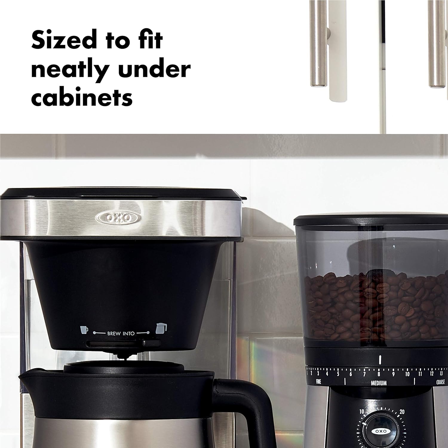 OXO Brew 8 Cup Coffee Maker with Stainless Steel Thermal Mug K393