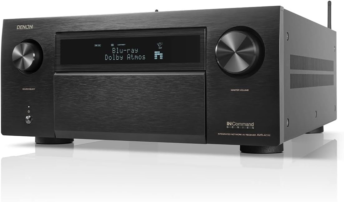 Denon AVR-A1H 15.4-Ch 8K Home Theater Receiver W893993