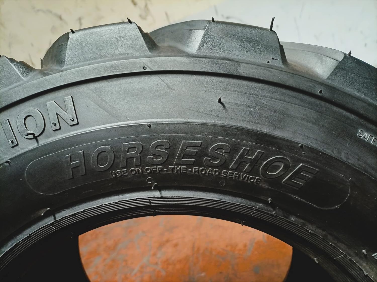 4 HORSESHOE 12x16.5 14PLY R-4 Skid Steer Tubeless Tires O7240