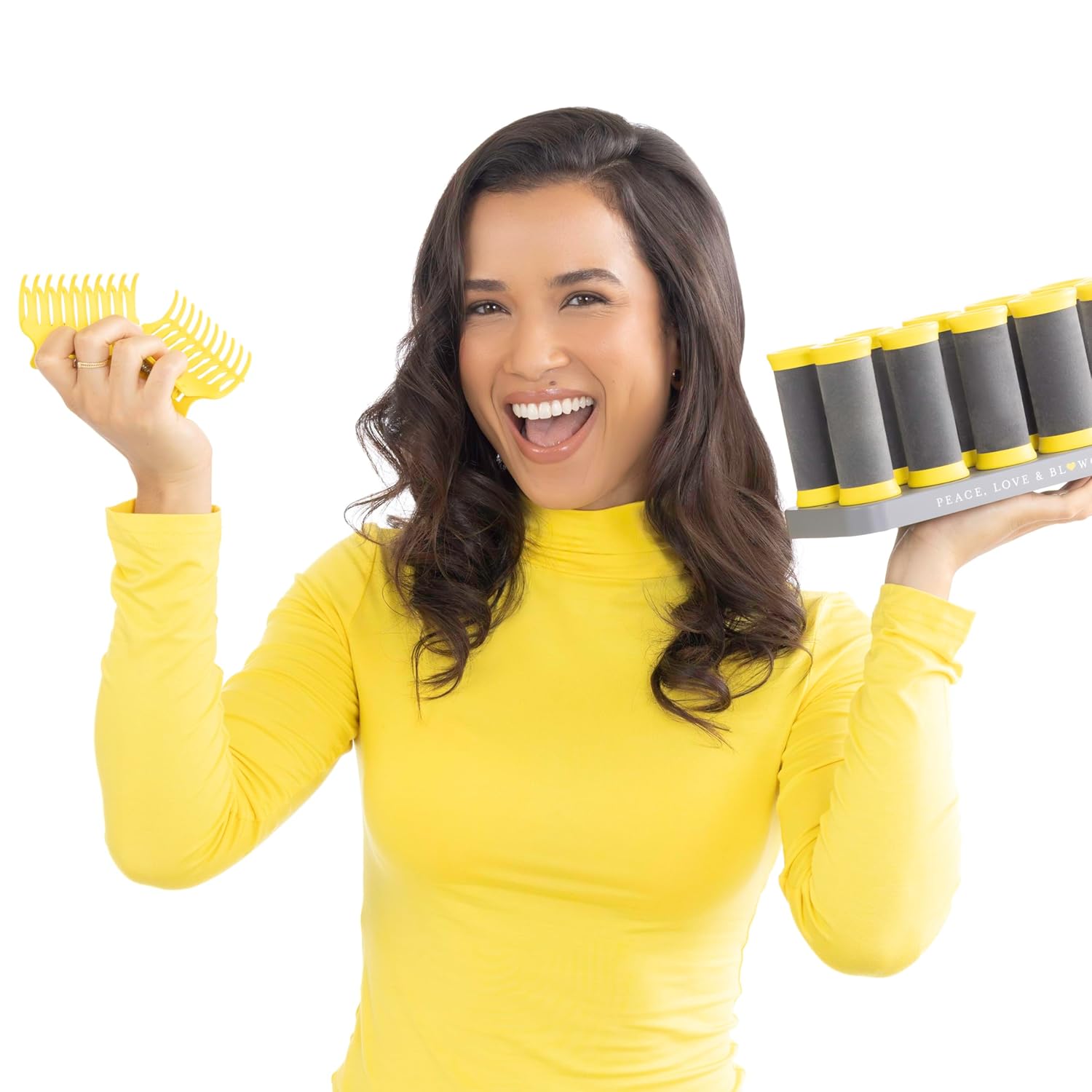 Drybar The Roller Club Curling Hot Rollers, 10 Rollers with Heat-Resistant Bag L416