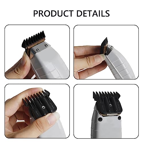 4 Pack Clipper Guards for Andis T Outliner with Brush L791862