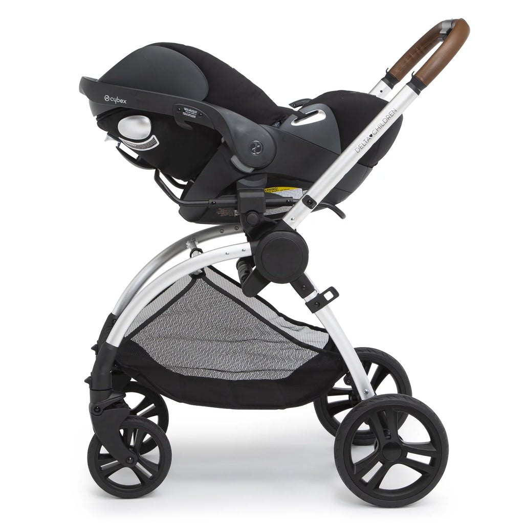 Delta Children Revolve Reversible Stroller, Black G770
