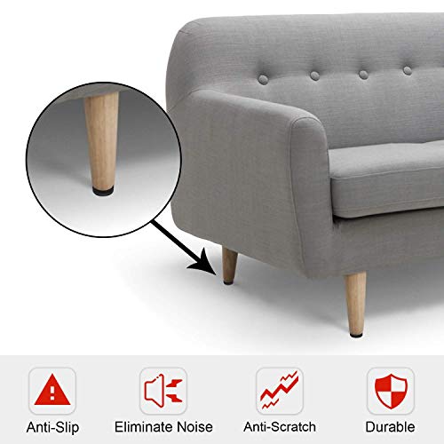 Non Slip Furniture Pads 48pcs Self Adhesive Rubber Furniture Feet Protectors R121835