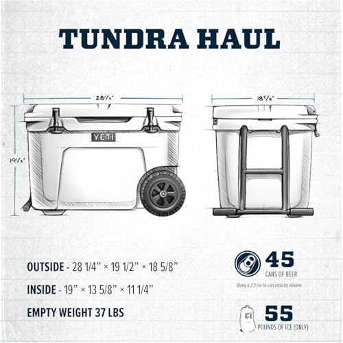 YETI Tundra Haul Wheeled Hard Cooler U144