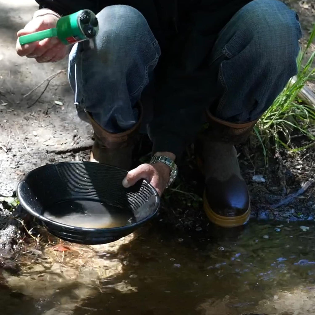53 inch Sluice Box Gold Panning Kit with Classifier Pans and Scoop Z589