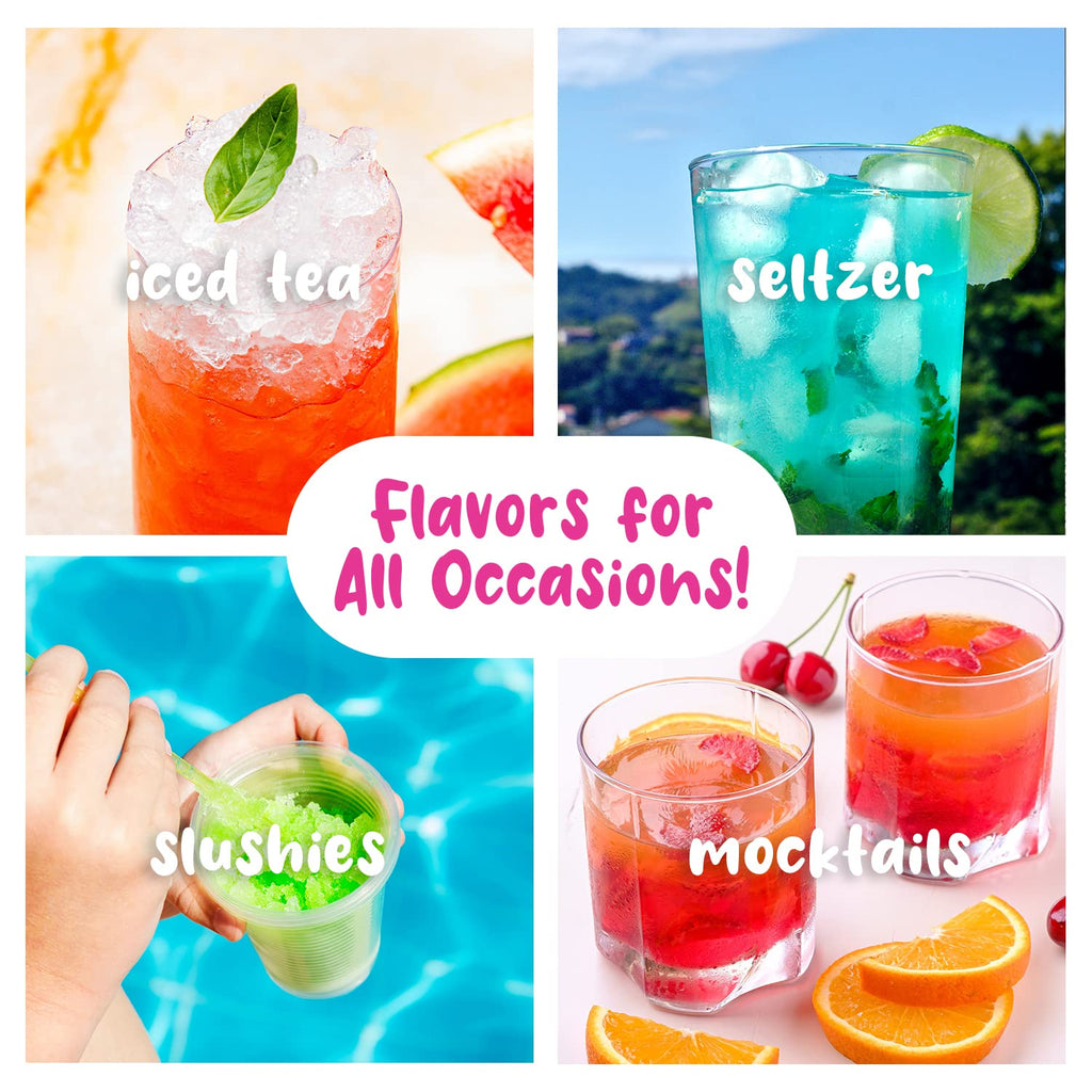 Hawaiian Shaved Ice 10 Flavor Syrups and Accessories Bundle W226187