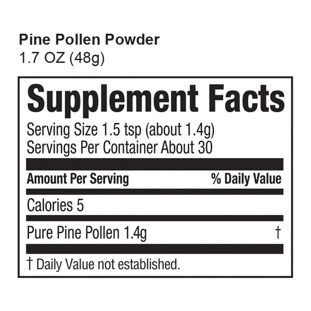 Surthrival Pine Pollen Mega Nutrition 48 Grams K4723