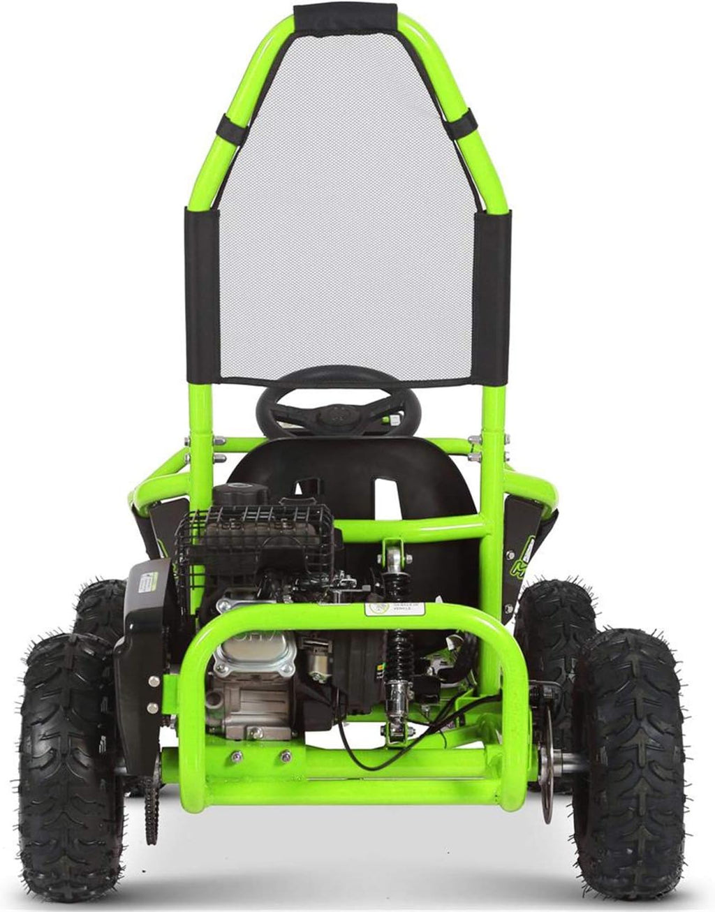 MotoTec Mud Monster 98cc Go Kart Full Suspension Green Y44271
