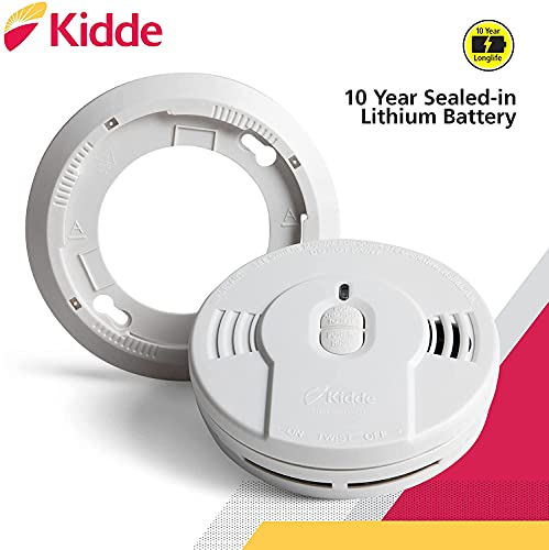 Kidde Smoke Detector, 10-Year Battery, LED Indicators T701