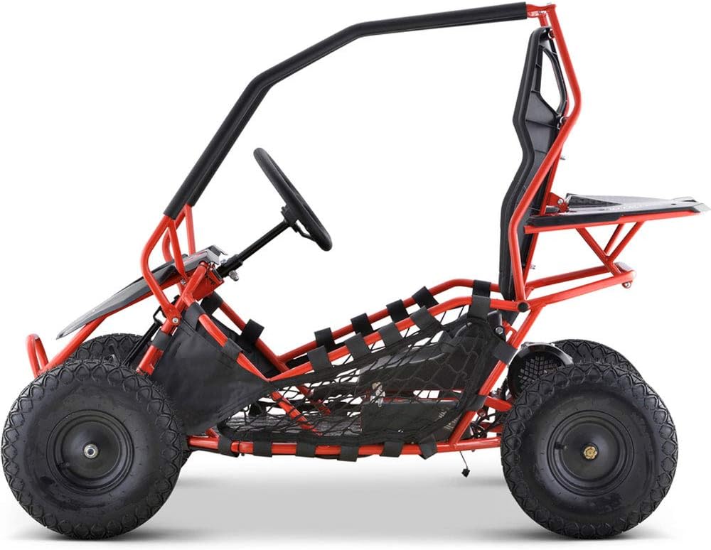 MotoTec Maverick Go Kart 36V 1000W Red Z73790