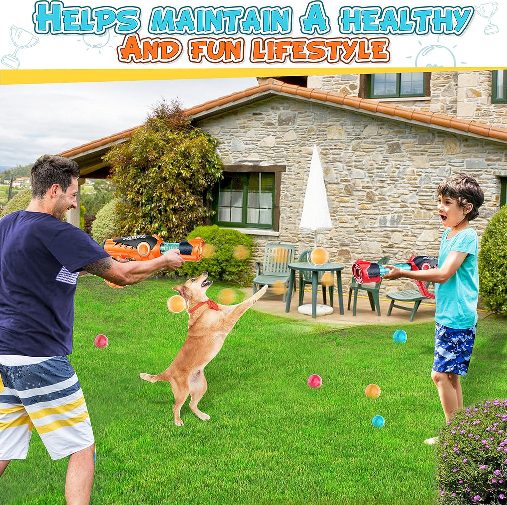 Foam Ball Popper Air Gun Toy for Kids Age 6-12 with 36 Foam Balls J4459