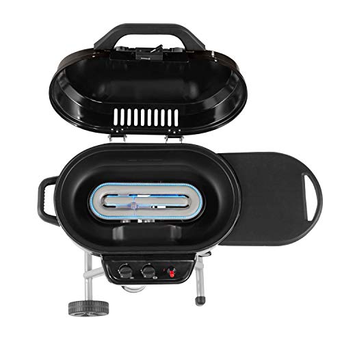 Coleman RoadTrip 225 Portable Stand-Up Propane Grill with Folding Legs & Wheels X65818