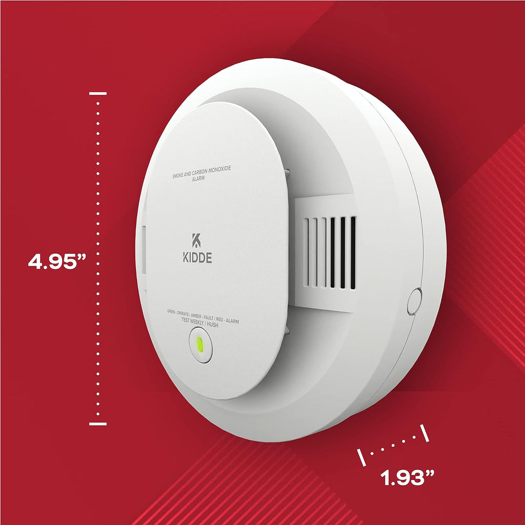 Kidde Smoke & Carbon Monoxide Detector, AA Battery Powered, 1 Pack B52263